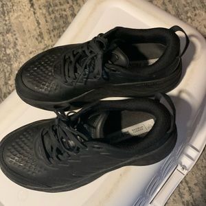 Hoka Bondi SR Leather Work Shoe